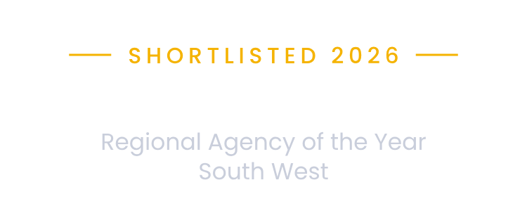 Shortlisted, The Negotiator Awards 2026, Regional Agency of the Year South West